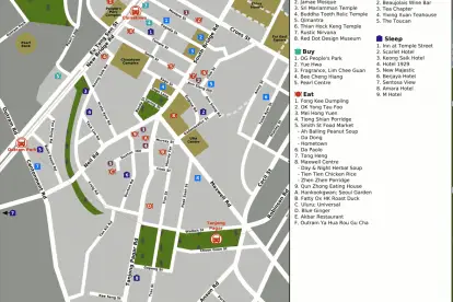 Chinatown Singapore - Things to Do, Shopping Map, Food & Hotels